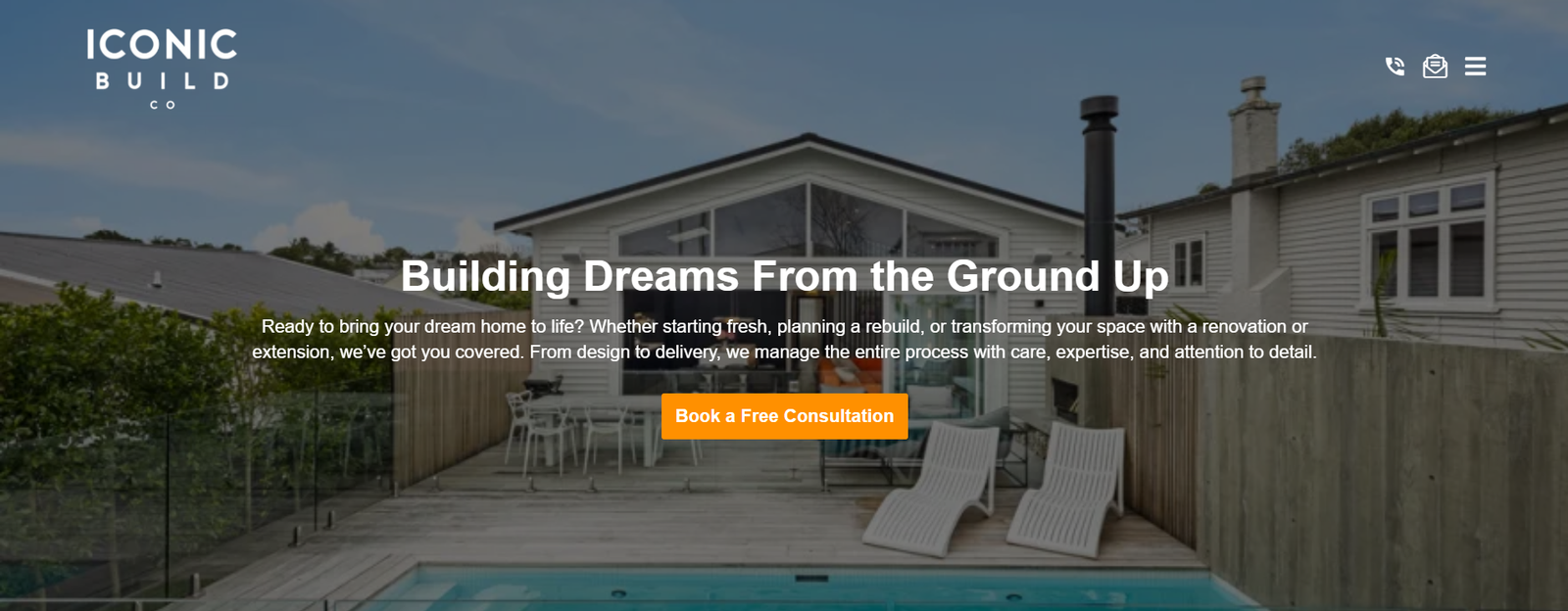 Iconic Build NZ – Builder Company Website